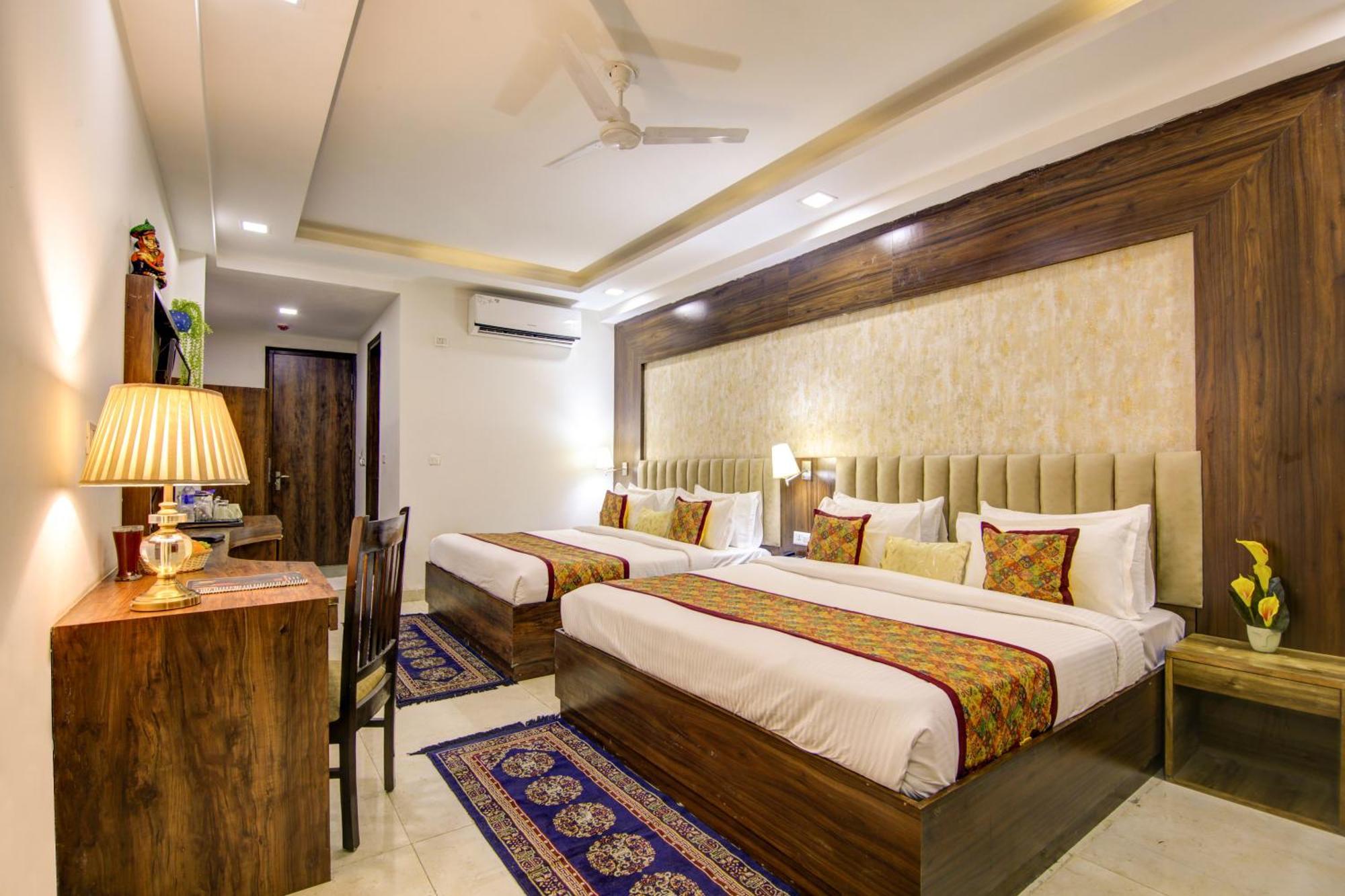 Hotel The Prithvi Near Delhi Airport Neu-Delhi Exterior foto