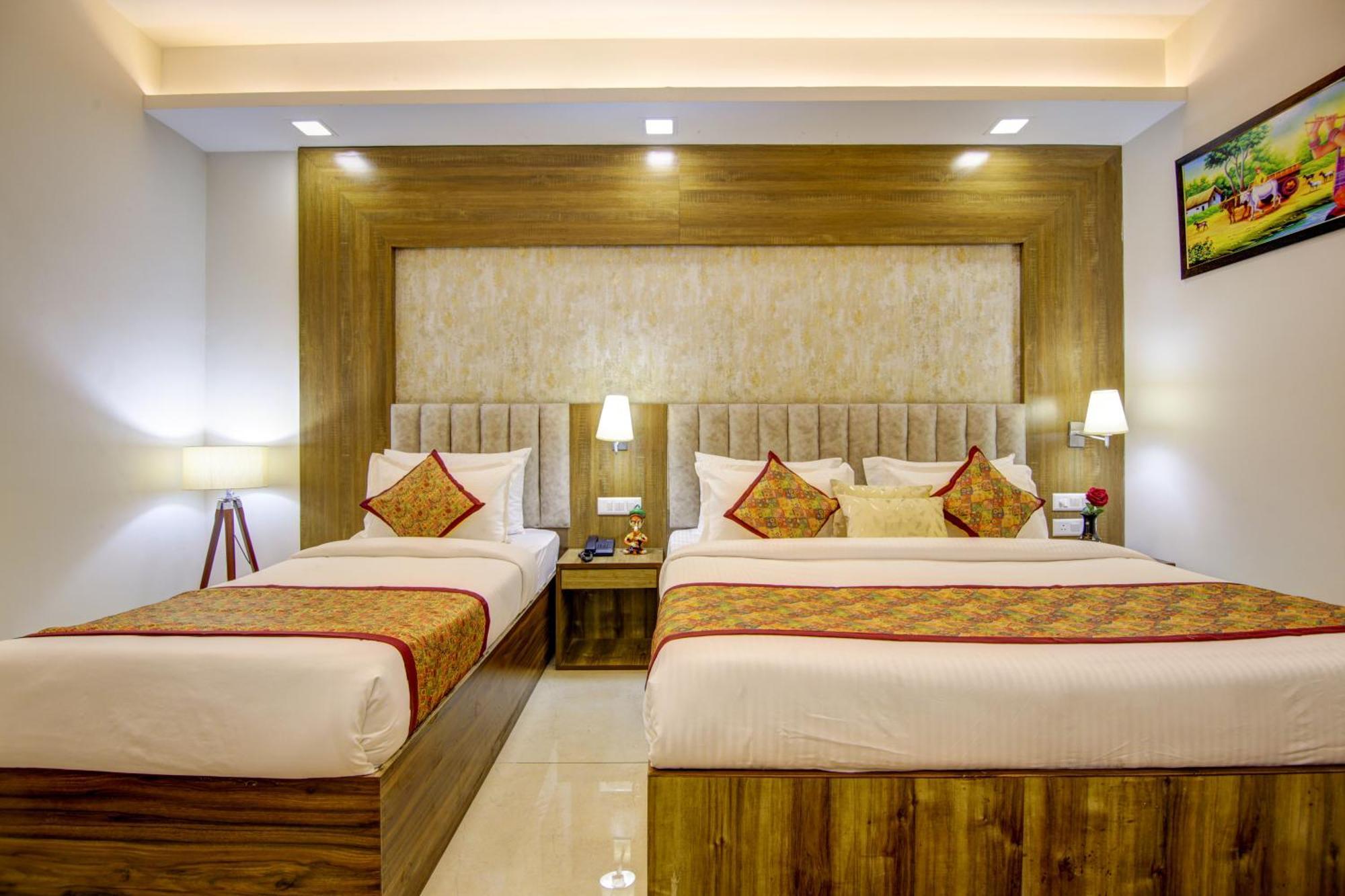 Hotel The Prithvi Near Delhi Airport Neu-Delhi Exterior foto