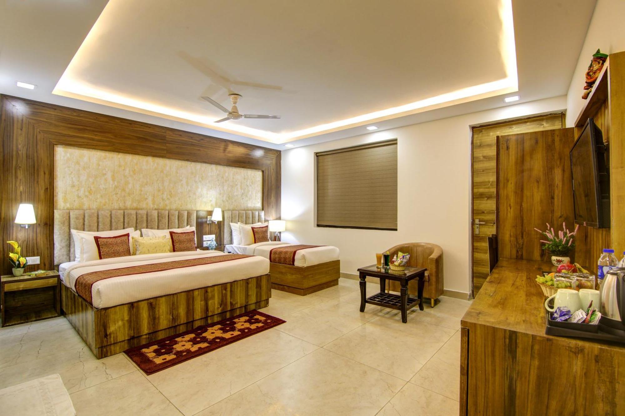 Hotel The Prithvi Near Delhi Airport Neu-Delhi Exterior foto