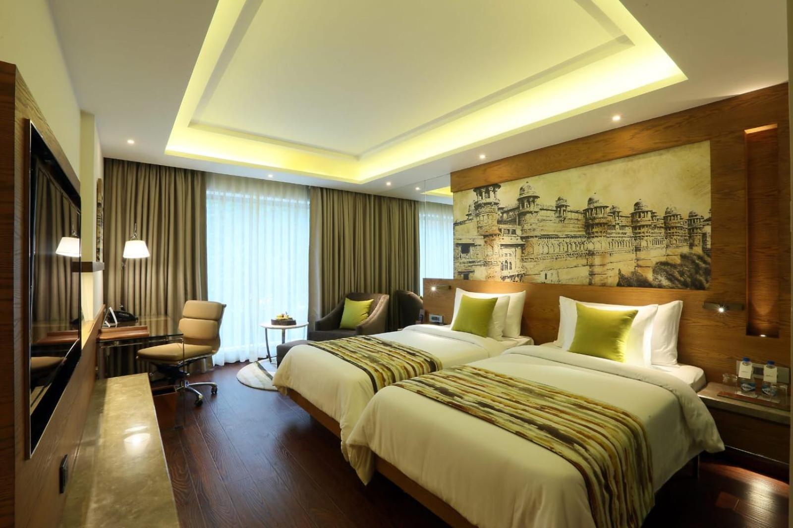Hotel The Prithvi Near Delhi Airport Neu-Delhi Exterior foto